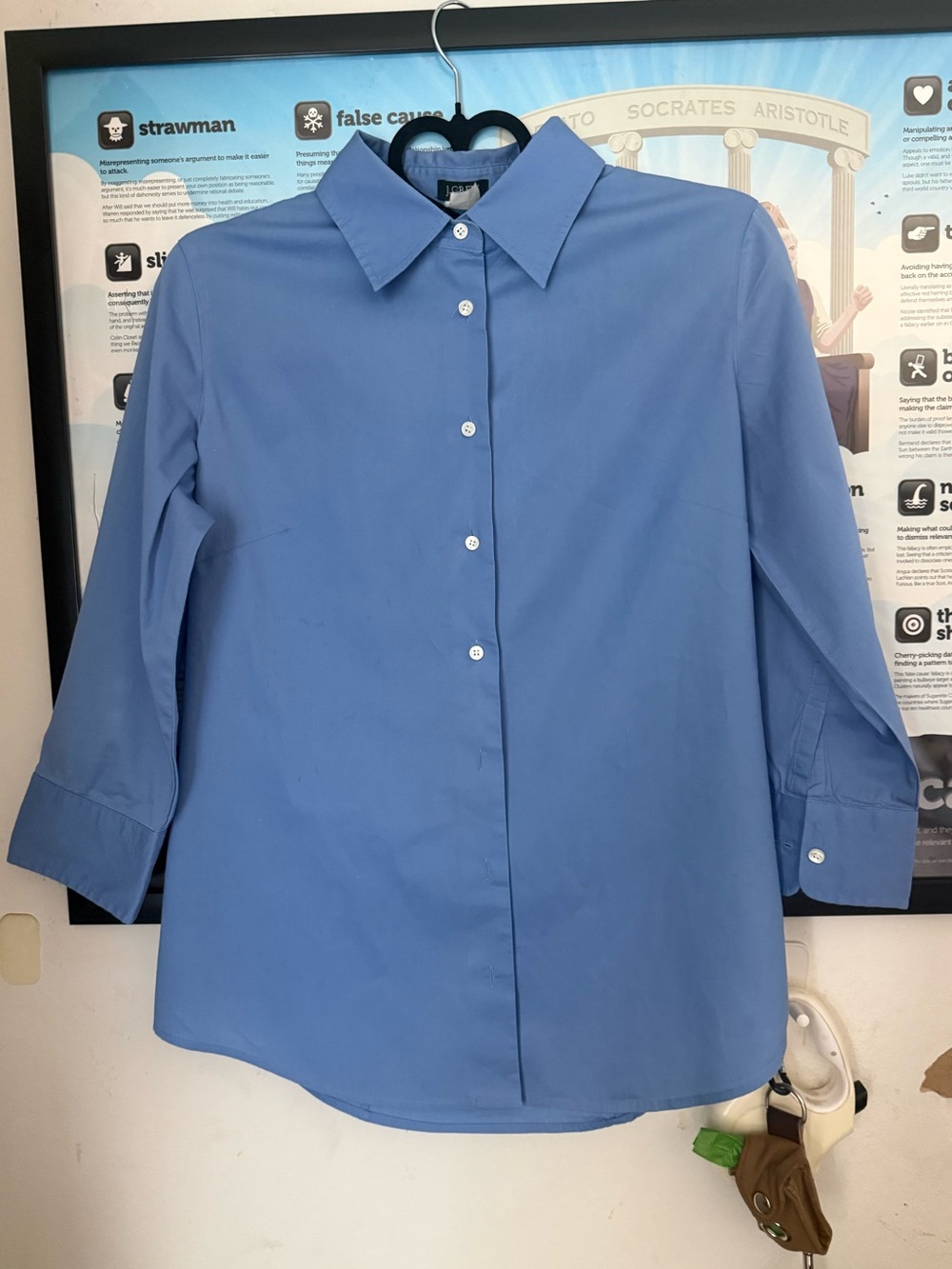 J. Crew - Cornflower Blue Button-Up Shirt